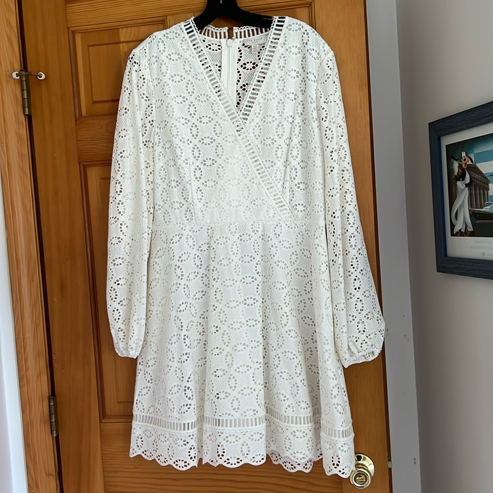 Ted Baker eyelet dress